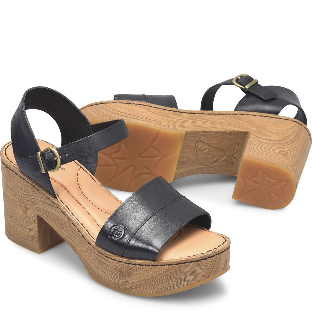 Born Lucca Sandals Black Product ID-Lnb7kZXV