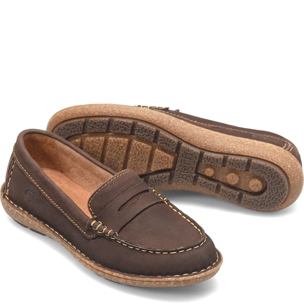 Born Nerina Slip-Ons Brown Crater Nubuck Product ID-UjzQRbi4 Born Nerina Slip-Ons Brown Crater Nubuck Product ID-UjzQRbi4